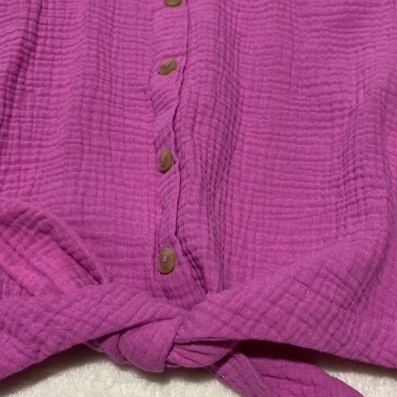 Cat & Jack tank top tie front - Picture 3 of 7